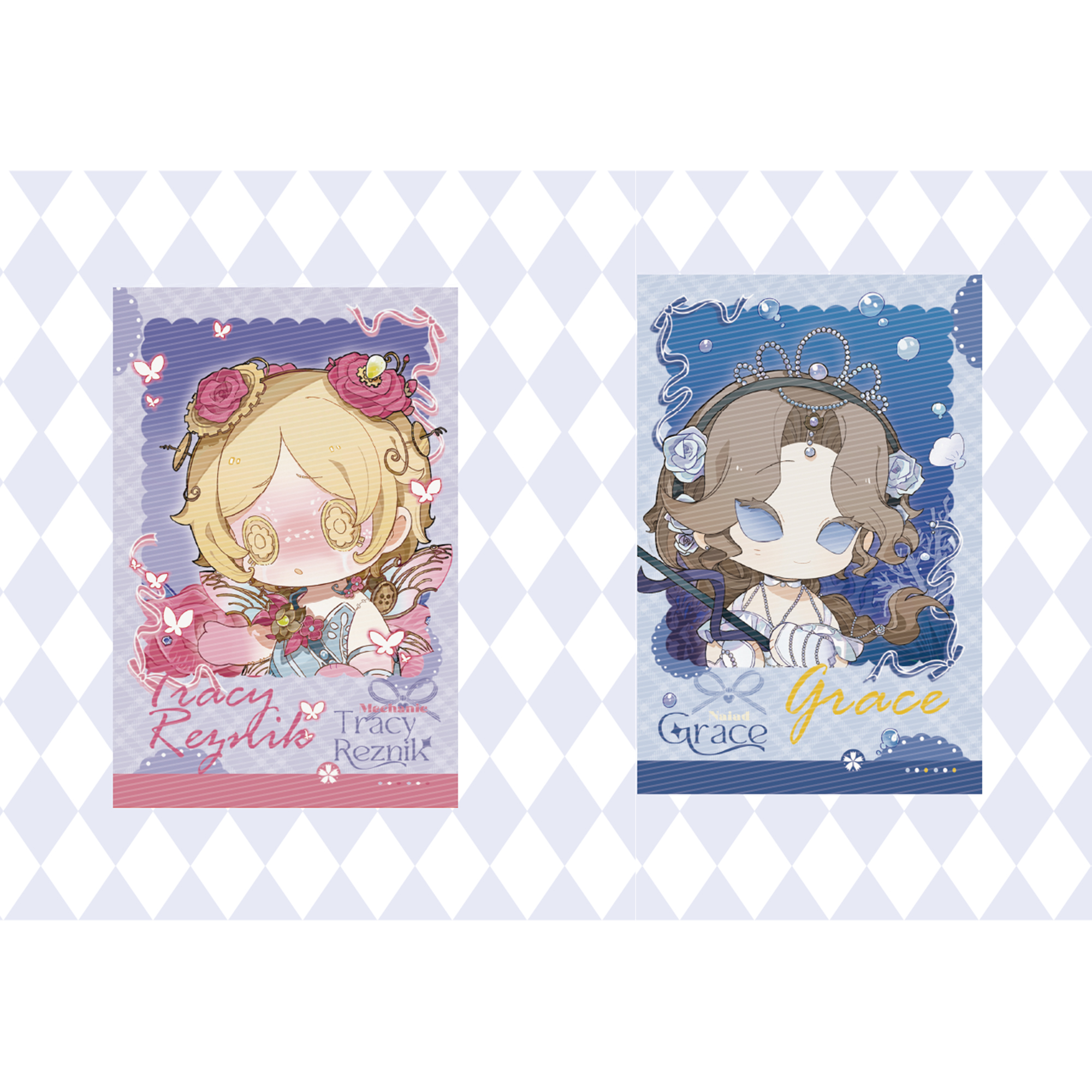 第五人格百万人鱼/小花仙同人拍立得小卡（随机一张）