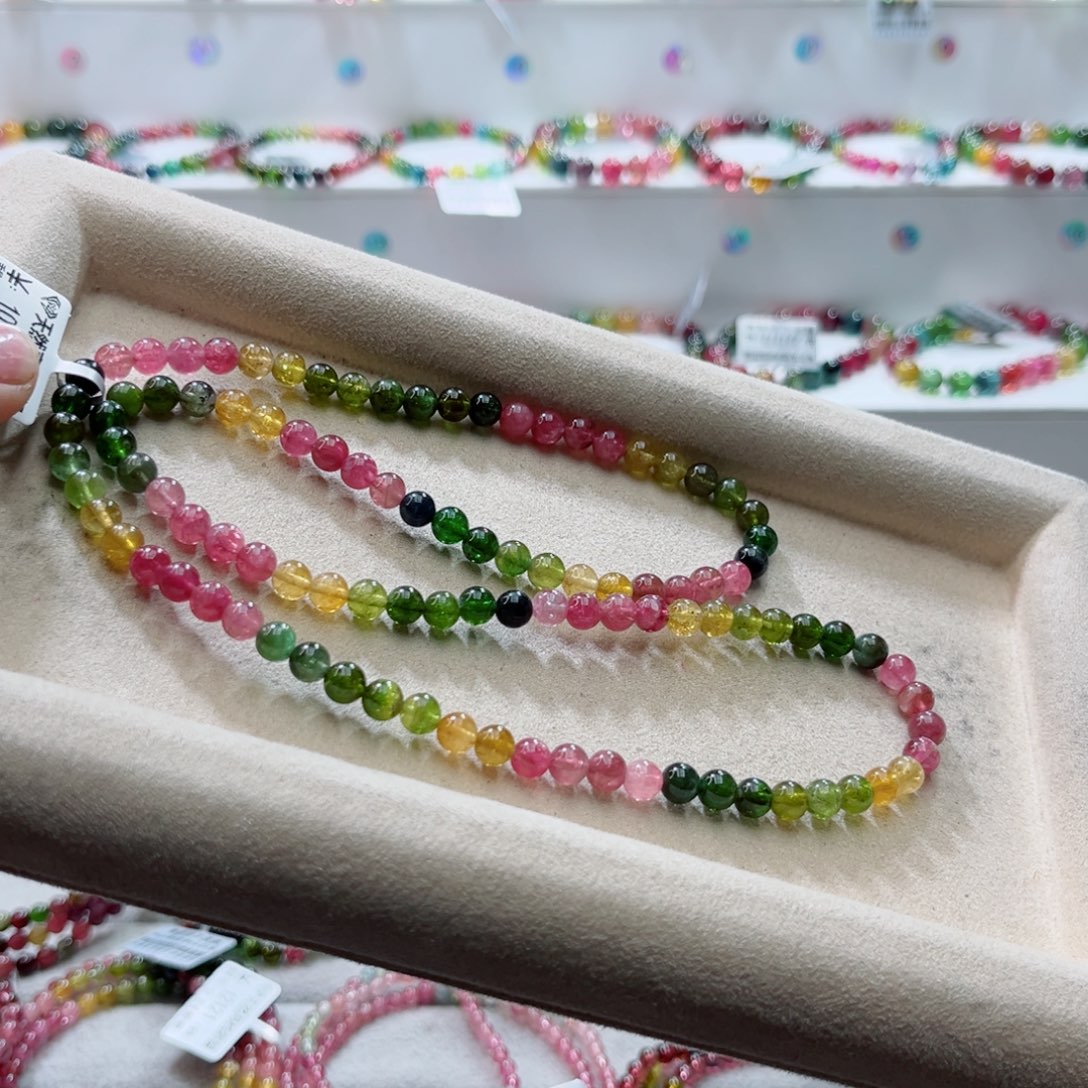 手链未镶嵌碧玺多样性发一条