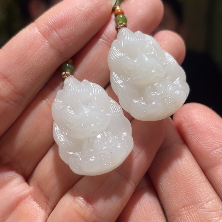 和田玉未镶嵌颈饰多样性发货，发其一