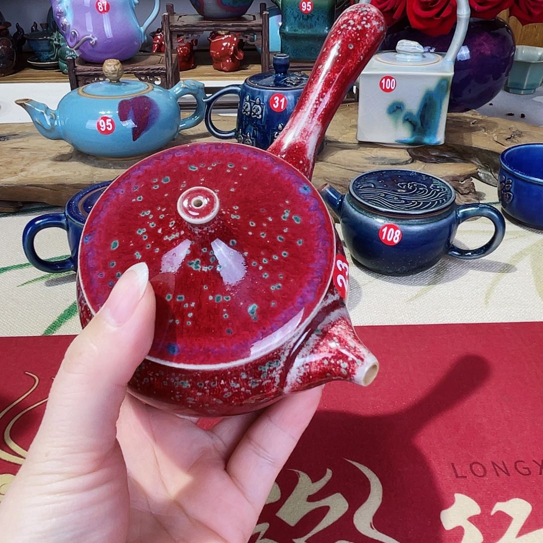 壶清*风禹州钧瓷艺术作品