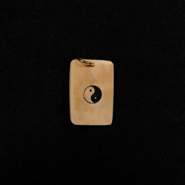 H11875 只做天然猛犸象牙 八卦图