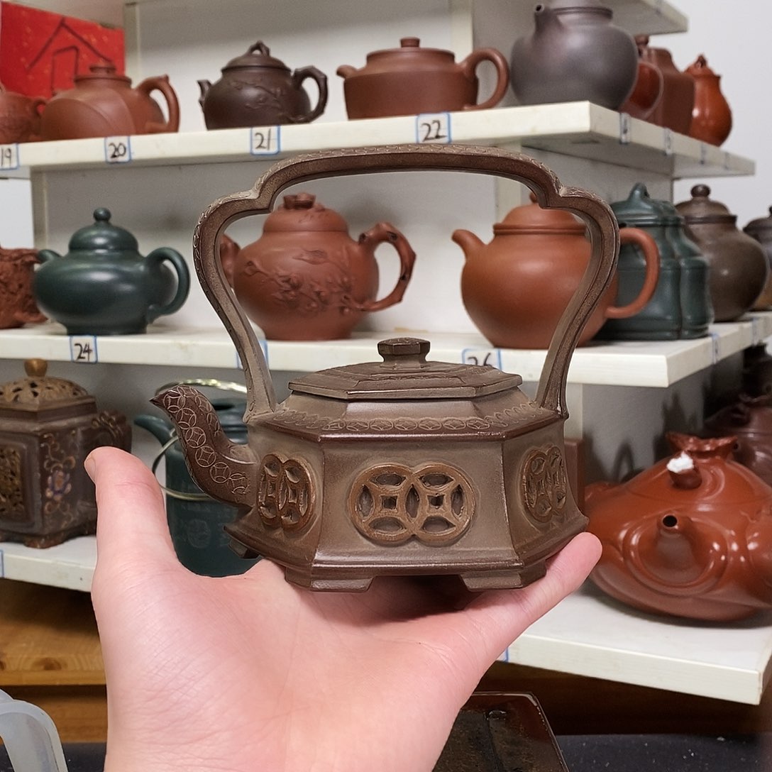 紫砂茶壶雨**晴全手工制作