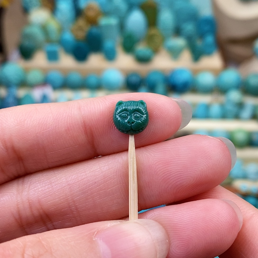 绿松石珠宝奇石未镶嵌