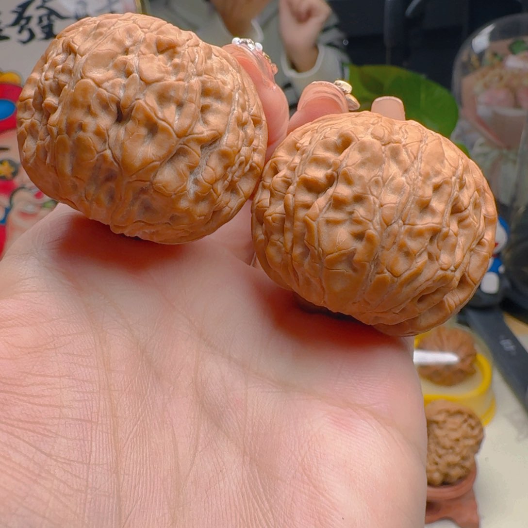 核桃把件39尺寸乾隆磨