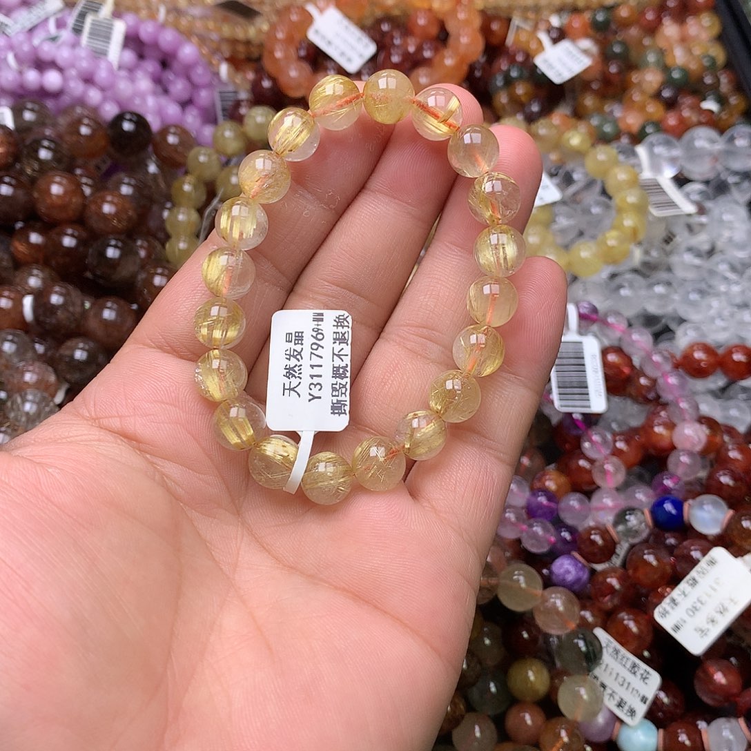未镶嵌手链水晶，，