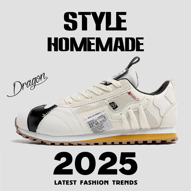 多嘴家厚底华夫阿甘鞋女原创情侣复古休闲运动老爹鞋跑步鞋男莆田