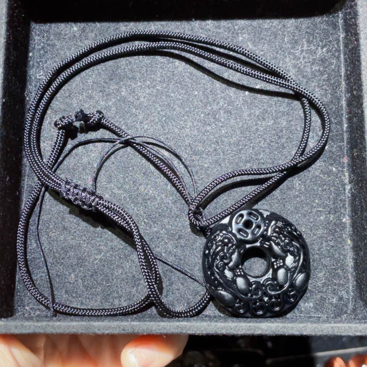【闪购商品】黑曜岩吊坠(不含链)未镶嵌扬*洋