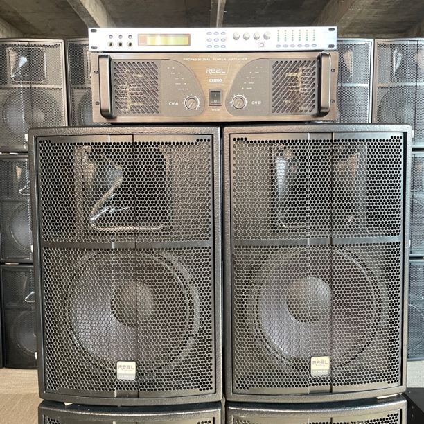 9新  美国Real瑞尔嗓音响三件套9新（不包邮）