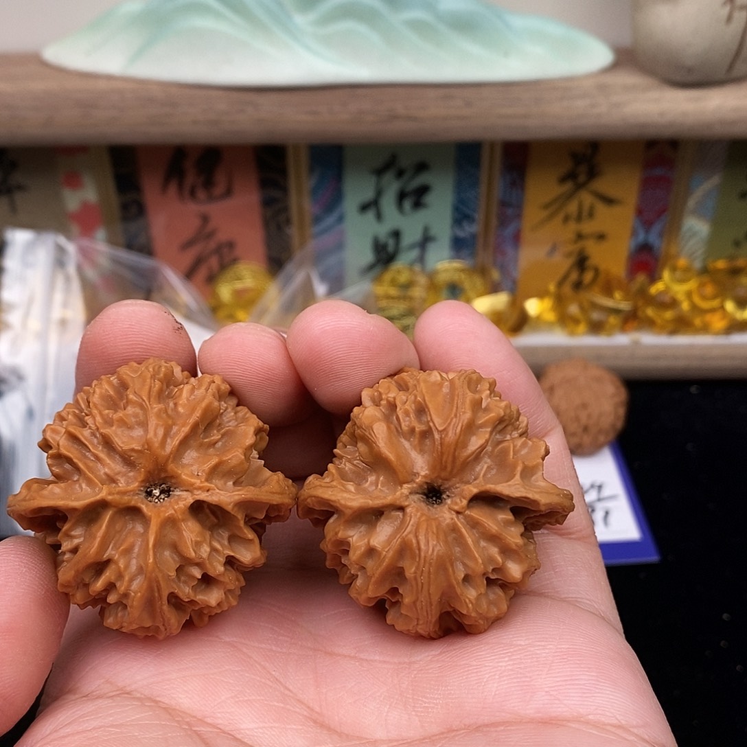 把件文玩核桃苹果圆