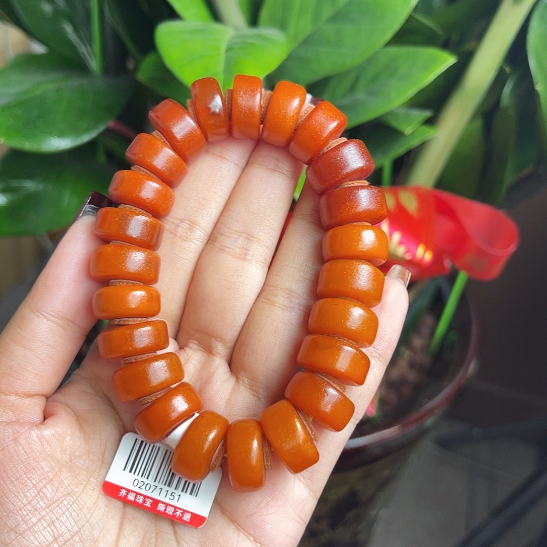 琥珀手链未镶嵌16m手串