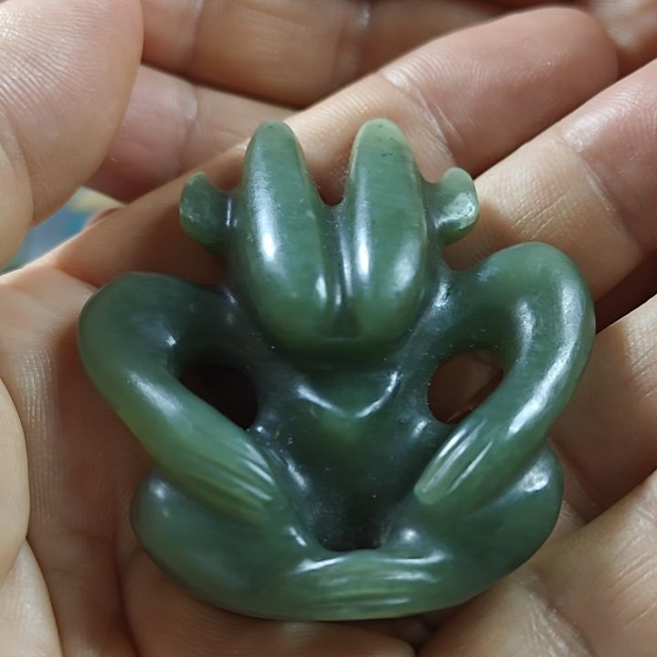 和田玉挂件未镶嵌涵*堂