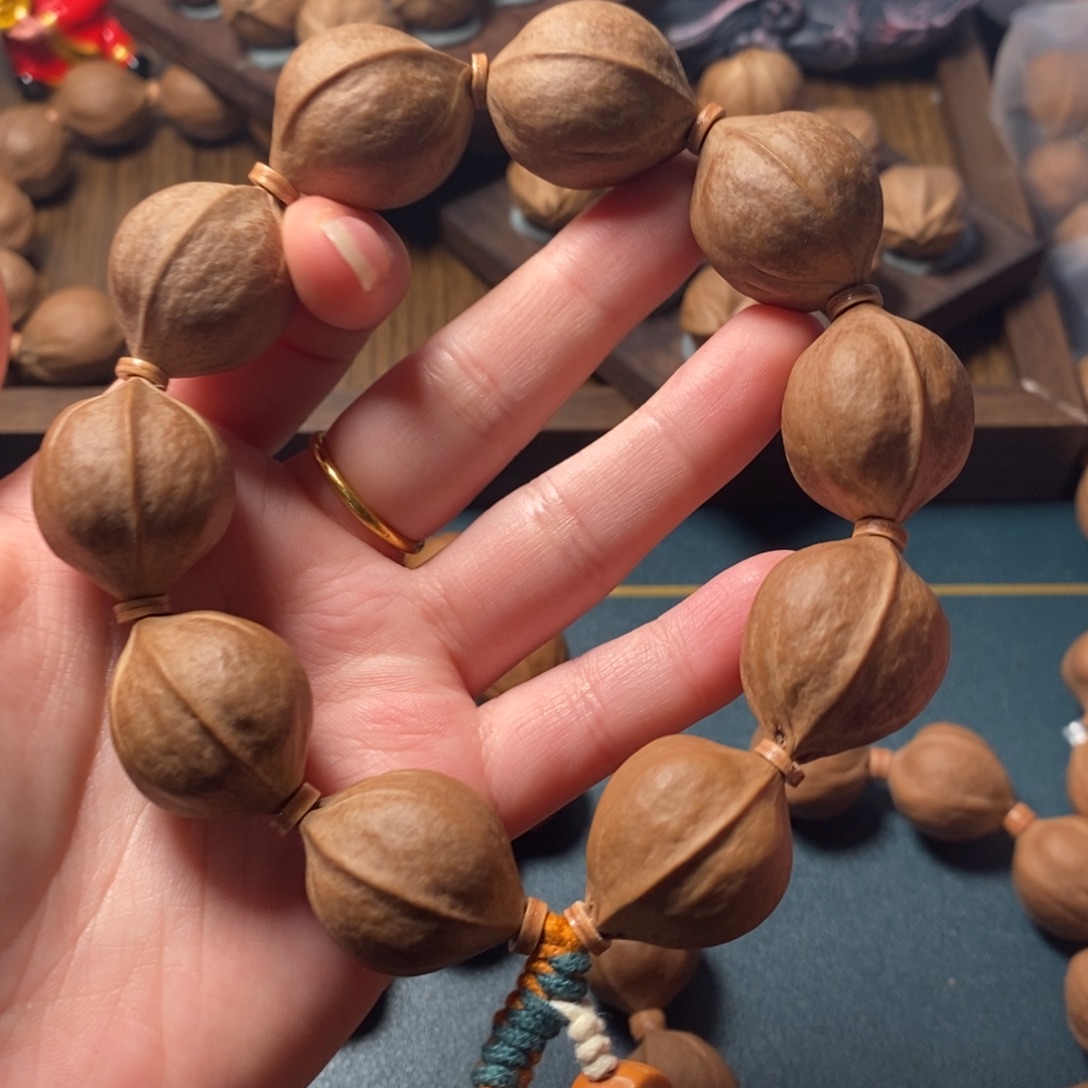 橄榄核手串/手链2227梅林铁三花橄榄核