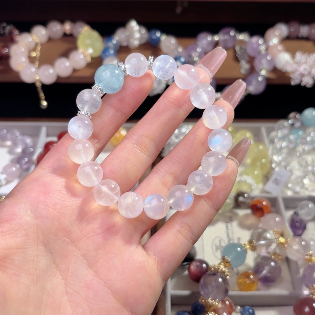 水晶手链合金?*情手串