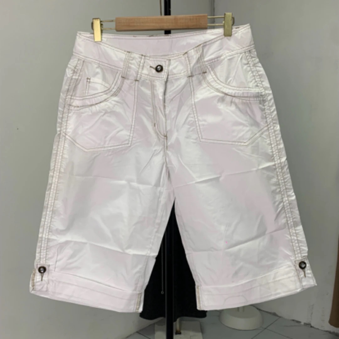 （实拍图）中年妈妈款夏季薄款七分裤直筒裤牛仔裤