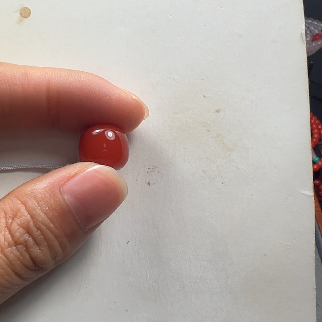 未镶嵌南红玛瑙珠宝奇石被****贝