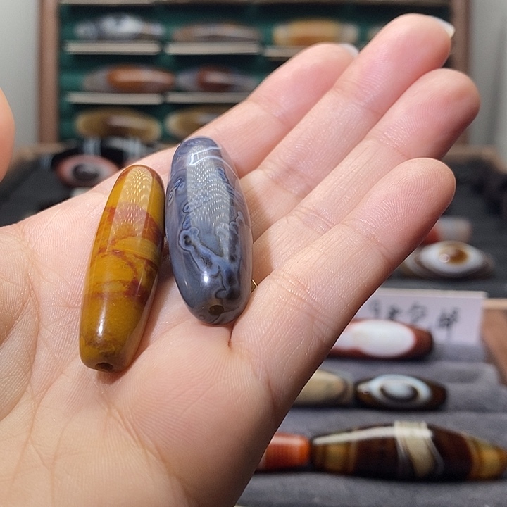 七***叔玛瑙/玉髓未镶嵌吊坠(不含链)