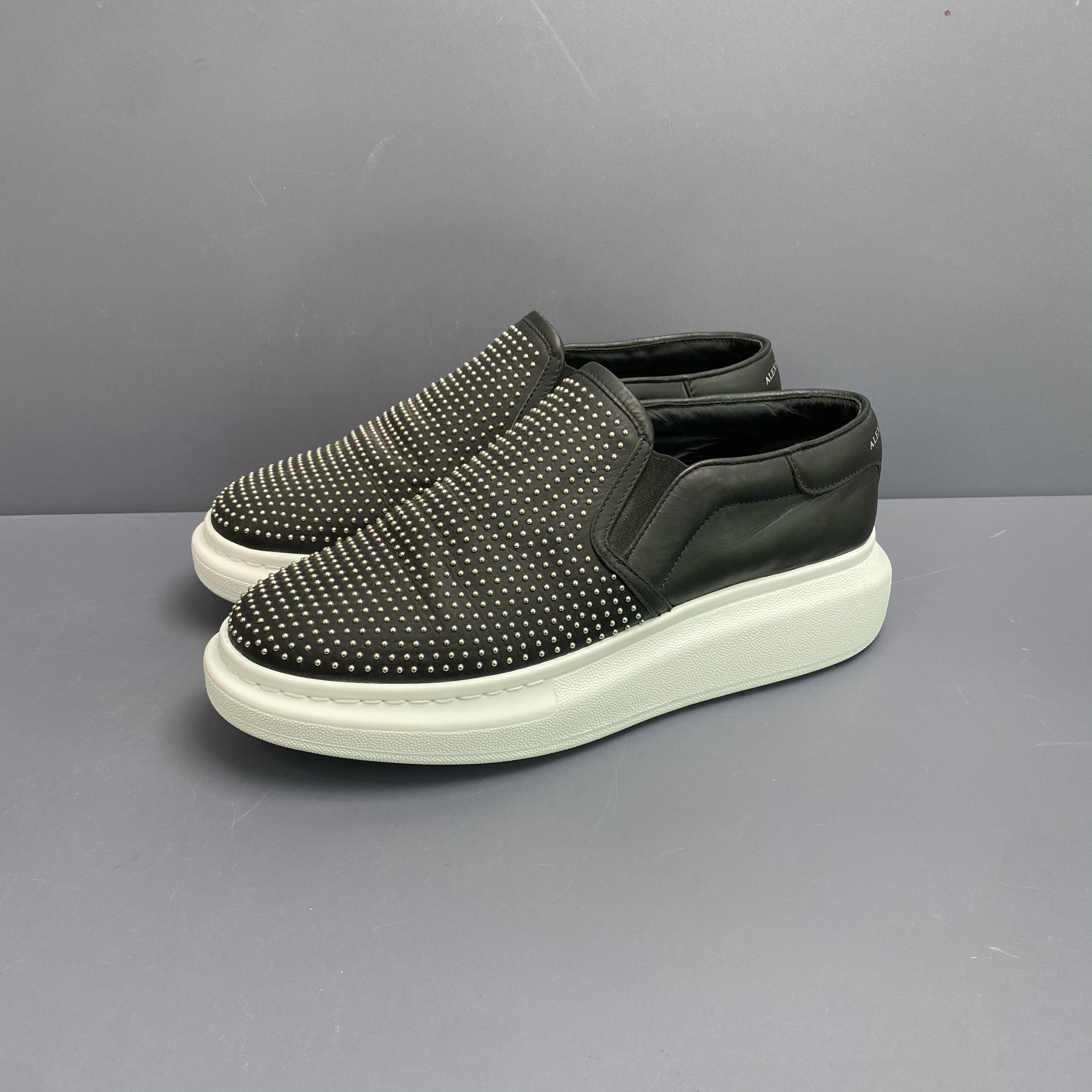 95新 Alexander McQueen/亚历山大·麦昆 41.5  一脚蹬换底休闲鞋