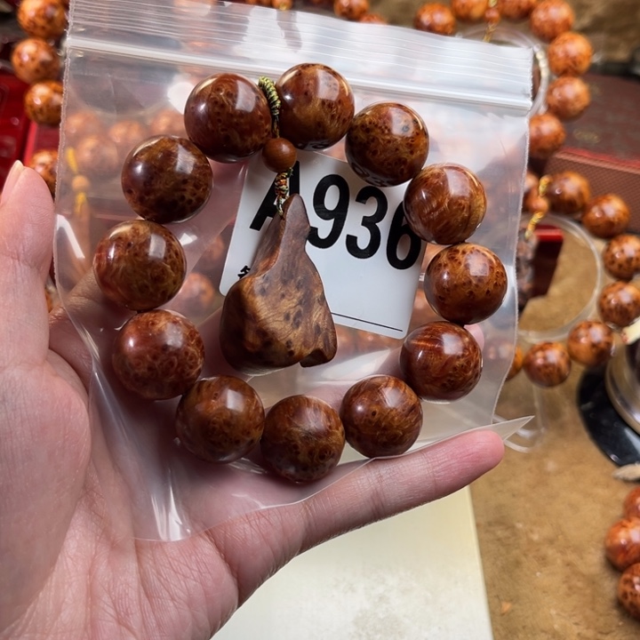 柏木（崖柏）手串/手链2.0金刚骨料