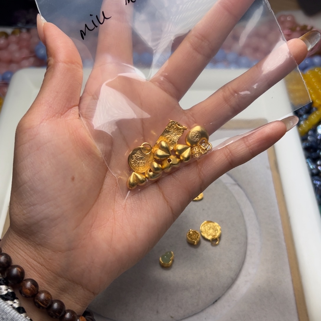 m***8玛瑙/玉髓合金珠宝半成品I342/配件一包