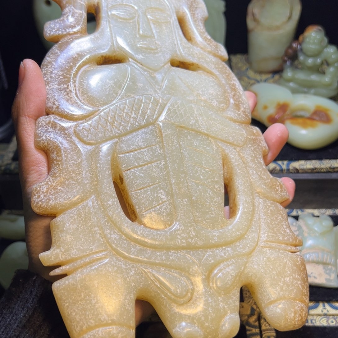 宏***堂玉玉摆件太阳神器形