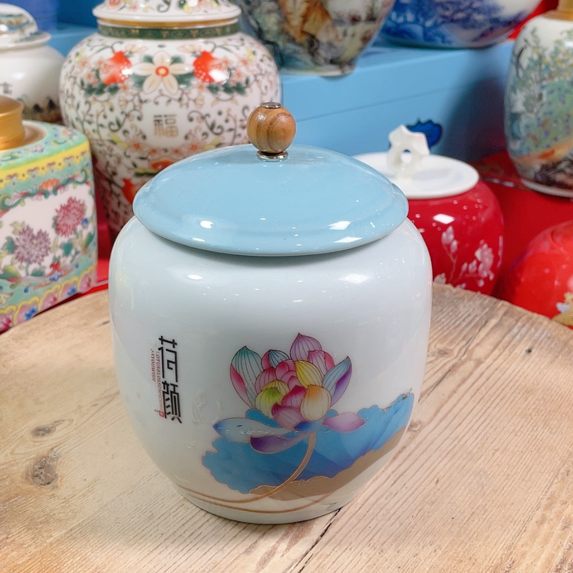 【闪购商品】罐陶瓷茶叶罐密封罐