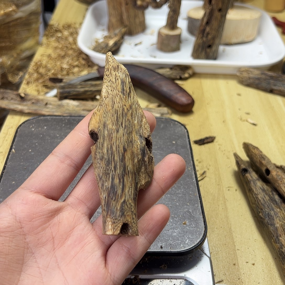 木绿奇楠虫漏原材料13克