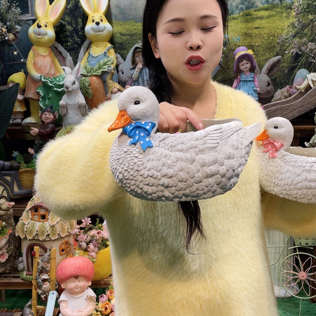 摆件花园摆件红红火火