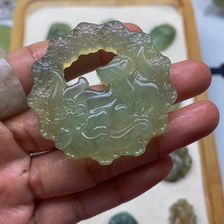 陶瓷12345678挂坠