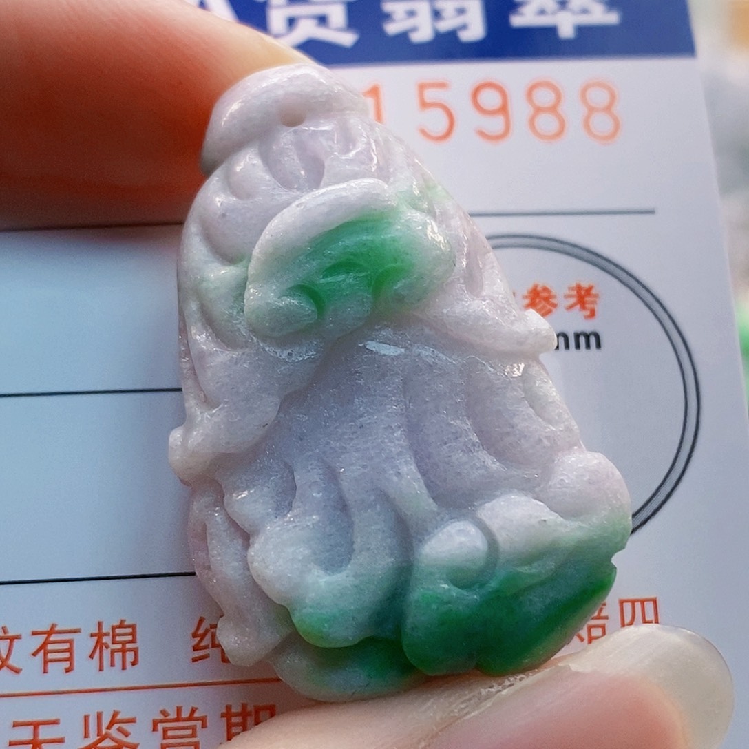 吊坠(不含链)未镶嵌翡翠