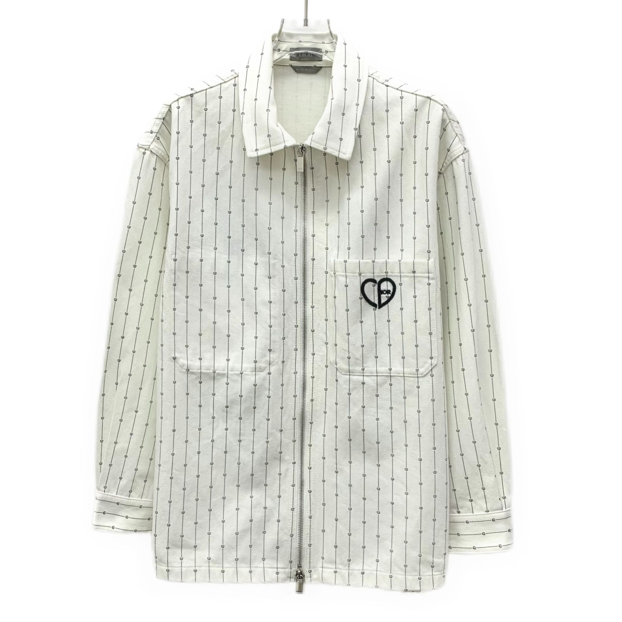 95新 DIOR/迪奥 DM0121  logo刺绣夹克外套 48 M码