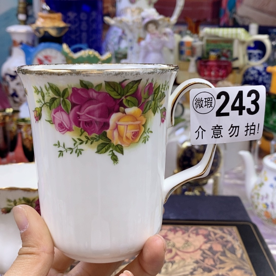 瓷器欧瓷咖啡杯水晶杯