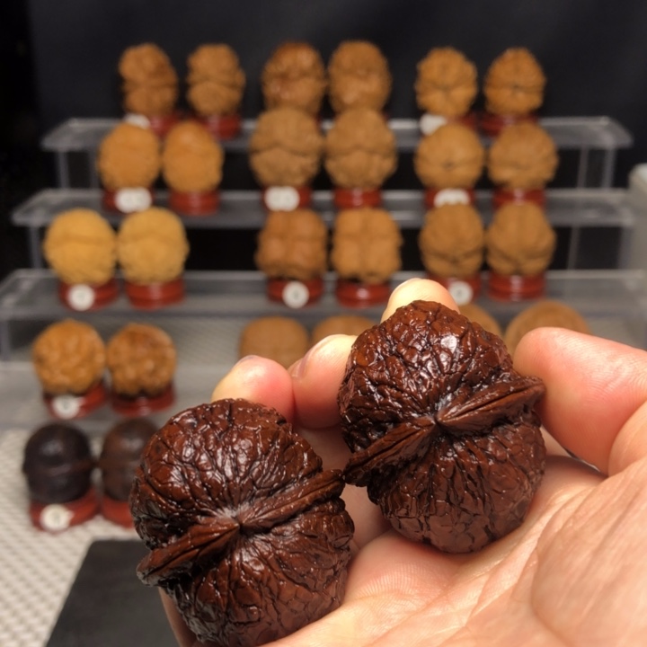 文玩核桃把件20紫气东来