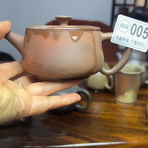 戬谷龙窑柴烧茶壶005