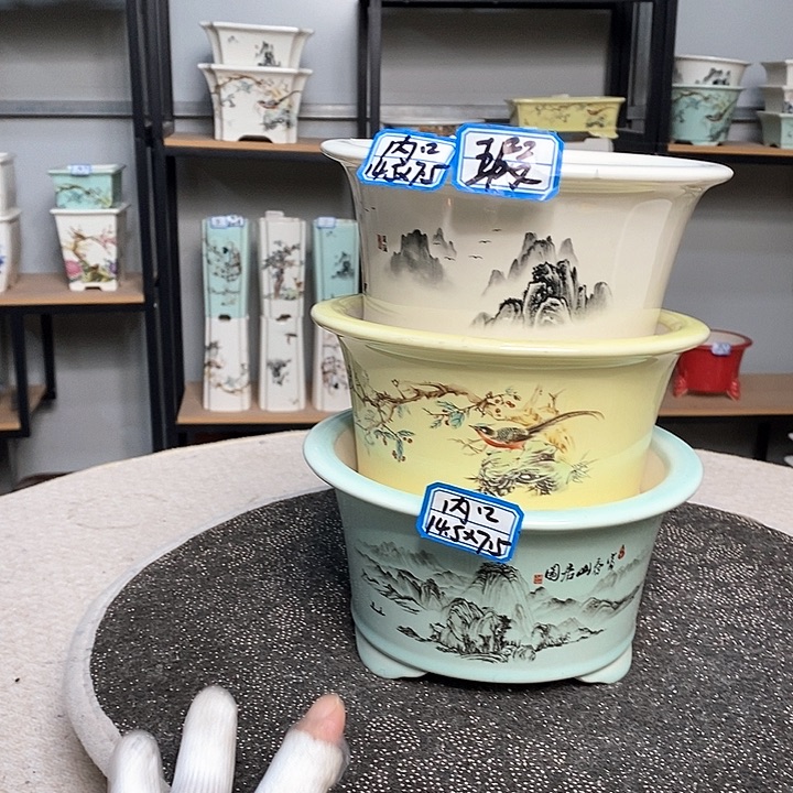 紫砂的花盆很漂亮25