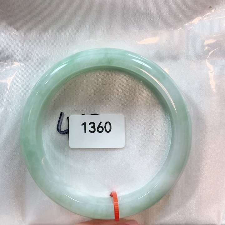 翡翠手镯未镶嵌天然翡翠手镯57