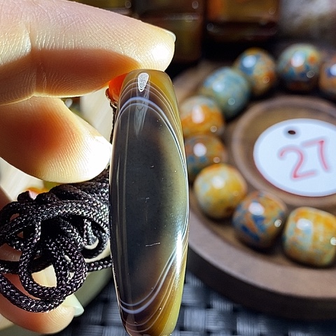 未镶嵌颈饰玛瑙/玉髓秦**韵