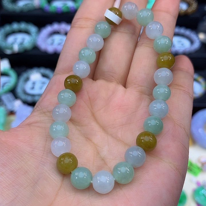 未镶嵌手链翡翠翡翠