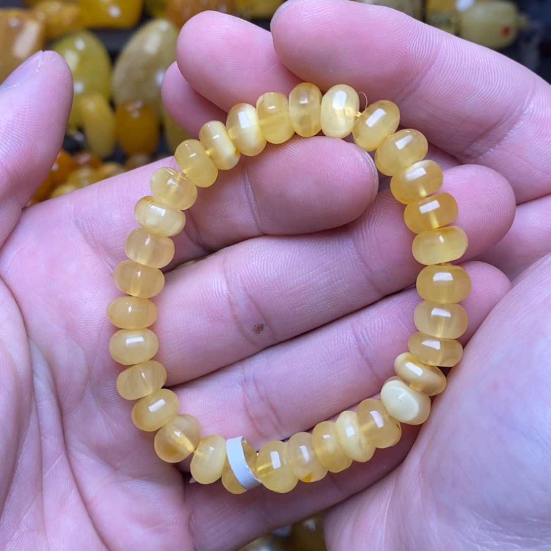 琥珀未镶嵌裸石蜜蜡