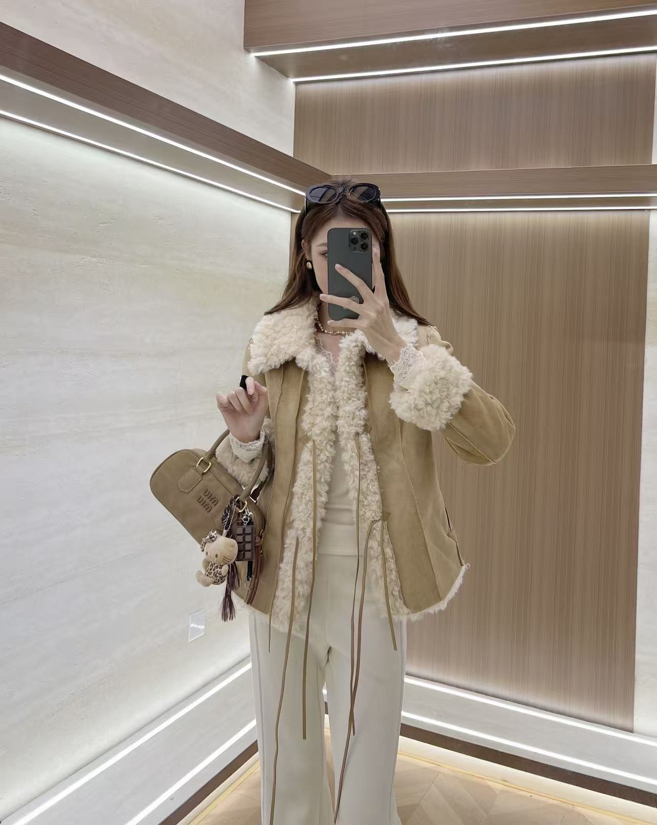 【慧慧】2025新款时尚百搭原创设计师新款 轻奢外套90099