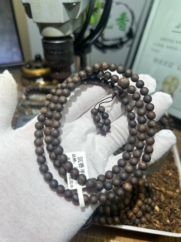 0.6多圈圆珠奇楠沉香高货乔姐