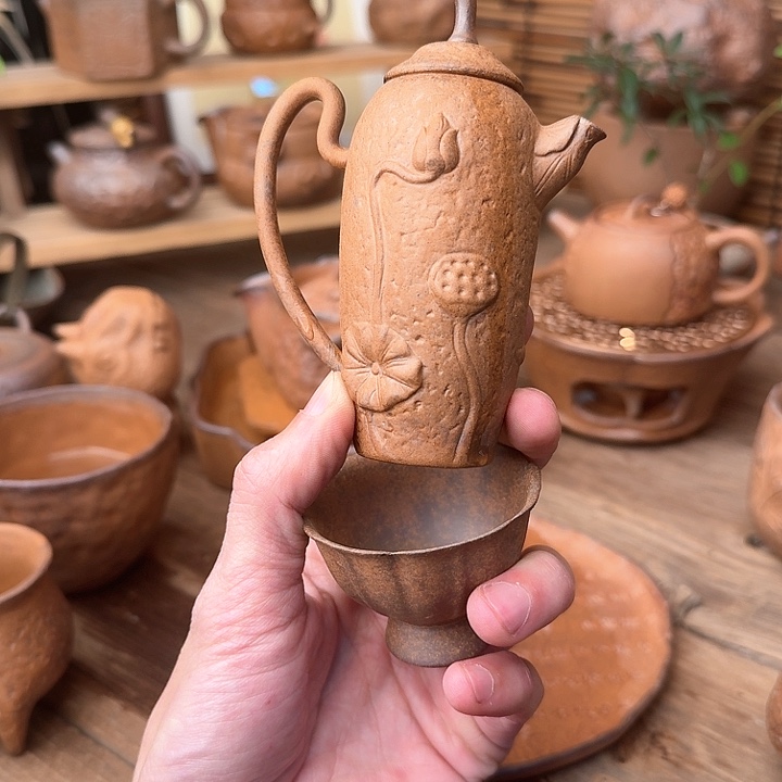 原矿老岩泥茶器系列