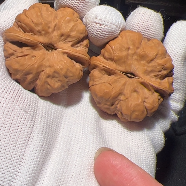 铭***彩吊坠文玩核桃蛤蟆头39.5