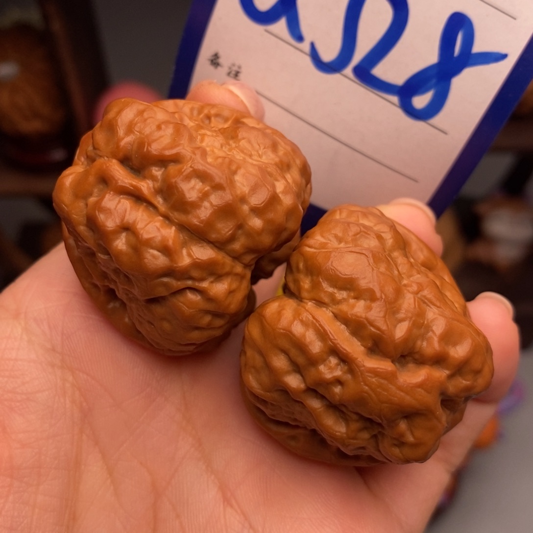 吊坠文玩核桃三角蛙36