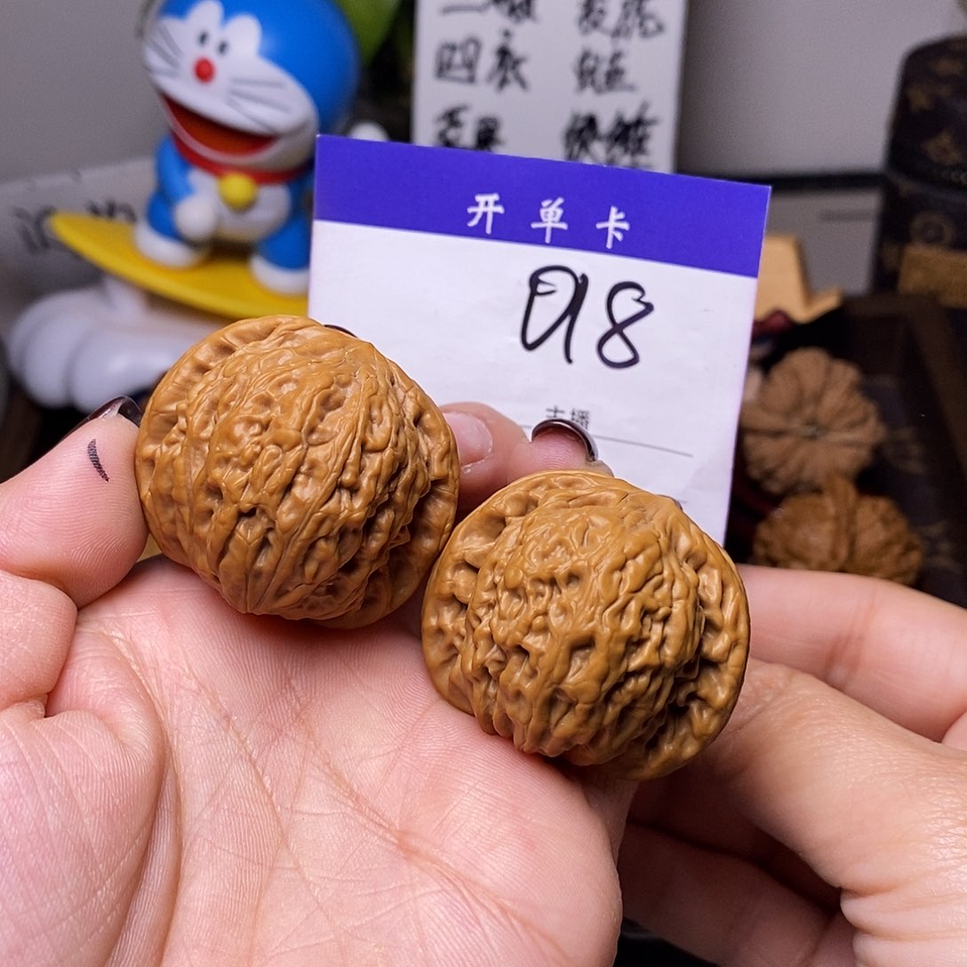 桃核吊坠文玩核桃铁锤40修n