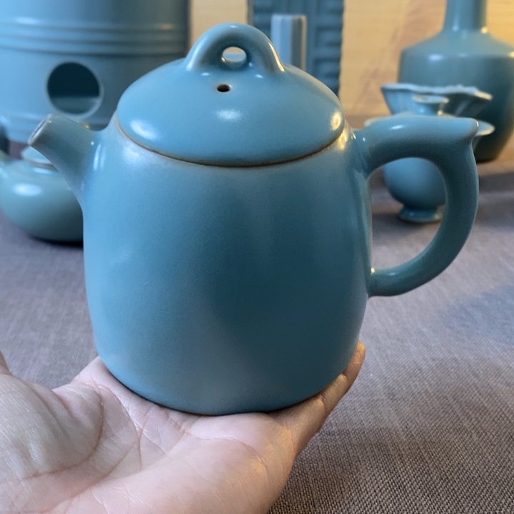 瓷片秦权壶一一一一一一一