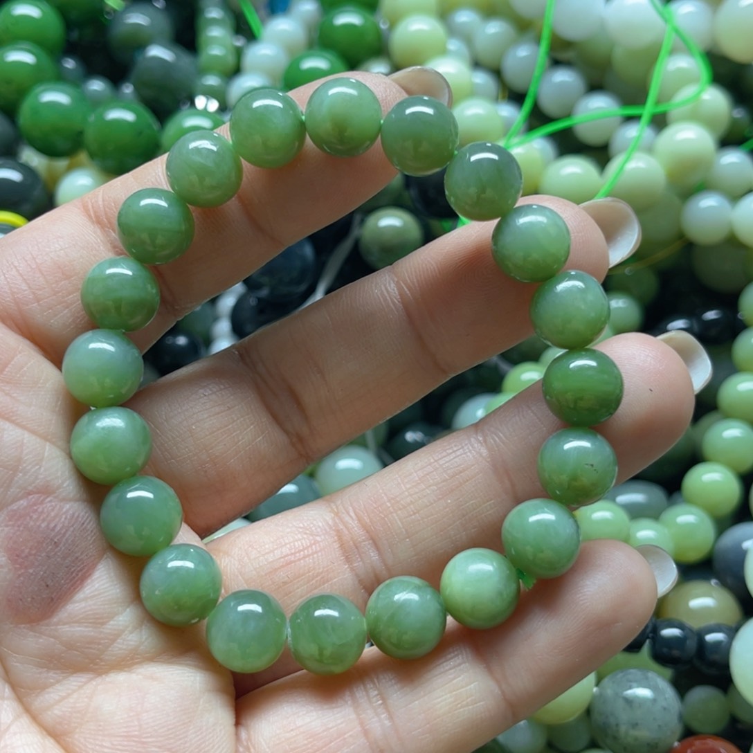 和田玉手链未镶嵌