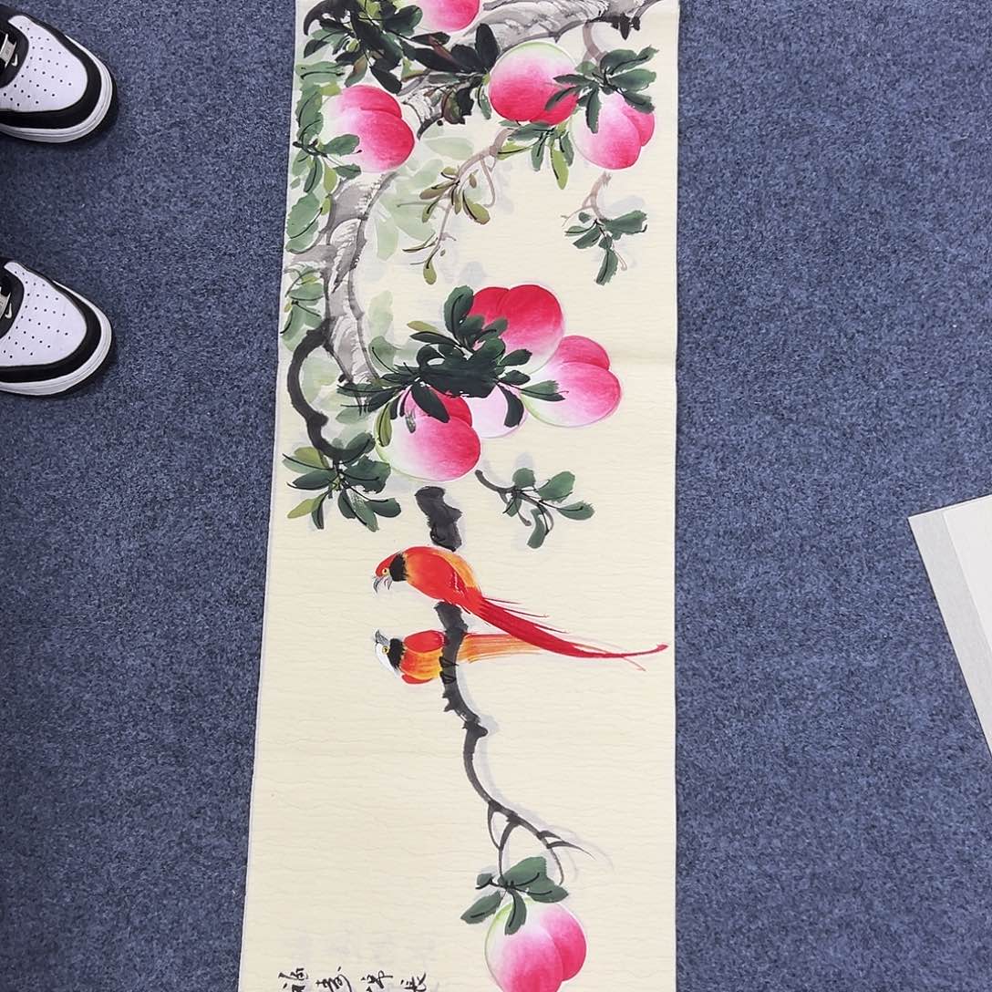 国画国画作品宣纸纯手绘