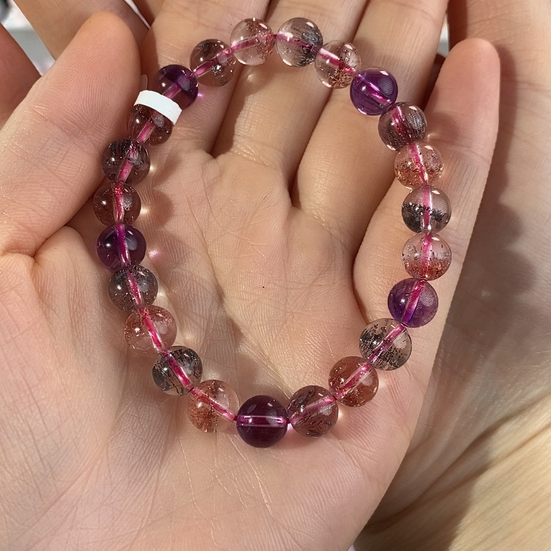 水晶手链未镶嵌宝*天然水晶