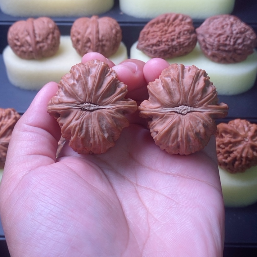 【闪购商品】吊坠文玩核桃39尺白狮子