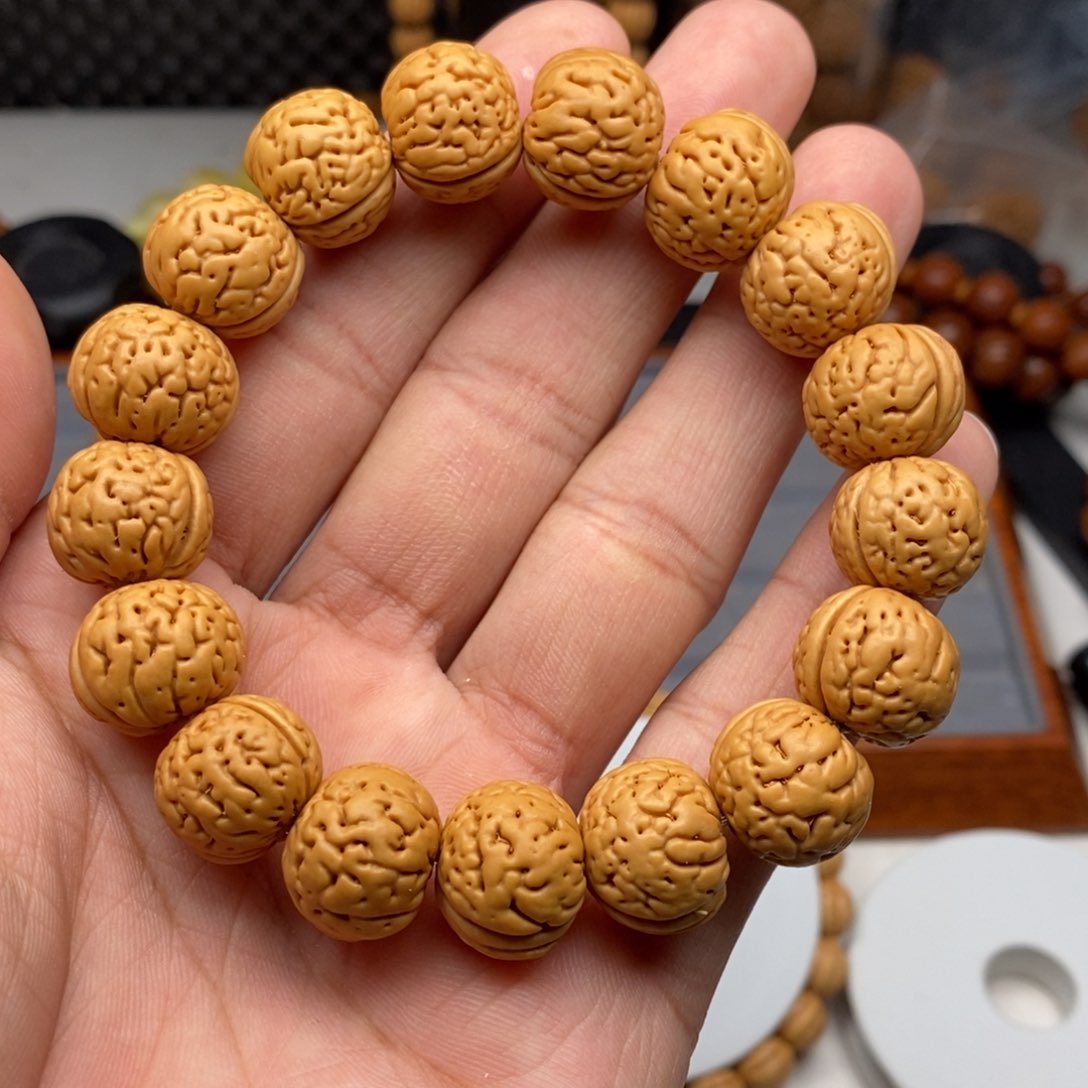 文玩核桃手串逍*桃核手串16边